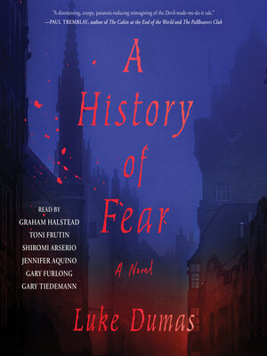 cover image of A History of Fear: a Novel